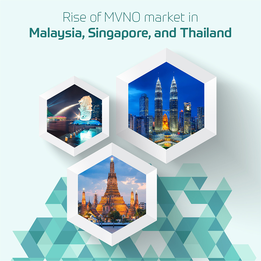 Rise of MVNO market in Malaysia, Singapore, and Thailand