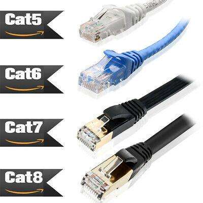 Cable Red Rj45 Ethernet Cat 8 Categoria 8 - 8 Metros