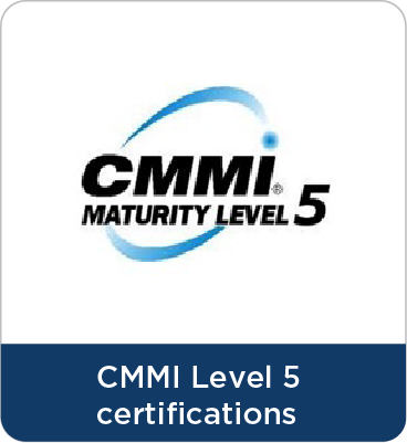 CMMI Level 5 certifications